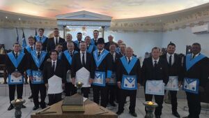 Loja Maçônica Acácia de Coxim realiza sessão no Dia do Maçom e recebe a filiação de mais um componente    