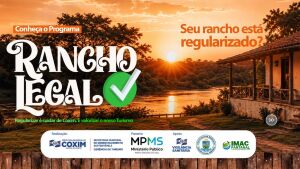 Rancho Legal: Coxim inicia cadastramento de ranchos e pousadas para fortalecer turismo, segurança e economia local
