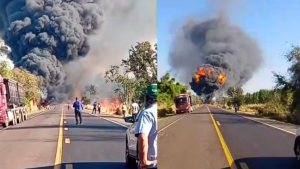 Tragédia na BR-163: o que se sabe sobre acidente com explosão de carretas que deixou 4 mortos em MS