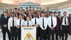 Ordem DeMolay em Coxim recebe novos integrantes em sessão magna de iniciação