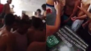 Operação transfere presos que comemoraram aniversário de facção com 'bolo' de cocaína em presídio de MS