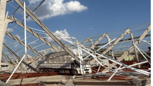 Trabalhadores morrem após estrutura desabar em obra de supermercado em MS
