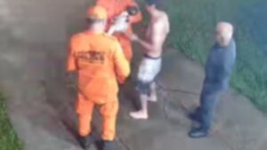 Policiais salvam bebê de 2 meses engasgada após pai pedir ajuda em quartel de MS