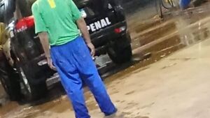Motorista embriagado é preso na BR-163 em Jaraguari  ao dirigir viatura da Polícia Penal