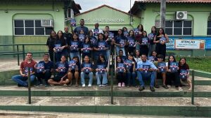 Parlamento Jovem chega à Escola Viriato Bandeira e desperta interesse dos estudantes pela política em Coxim 