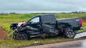 Casal morre e filha de 5 meses fica ferida em acidente com 10 vítimas em MS 