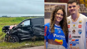 Bebê de 5 meses e tia seguem internadas após acidente que matou casal em MS; jogador está em estado grave