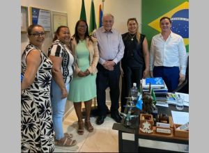 Vereadora Lucia da AAVC cumpre agenda em Campo Grande em busca de investimentos para Coxim 