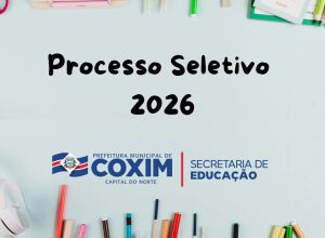 Prefeitura de Coxim abre Processo Seletivo para contrata&ccedil;&atilde;o tempor&aacute;ria de profissionais da Educa&ccedil;&atilde;o