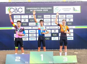 Atleta revelado pela Strong Bike Coxim conquista p&oacute;dio no Brasileiro e representa o Brasil no exterior