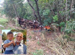 Mais uma trag&eacute;dia na BR-163: empres&aacute;rio de Coxim morre em acidente e esposa fica gravemente ferida