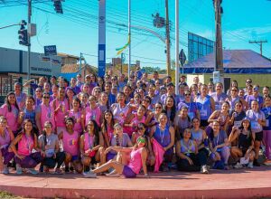1&ordf; Corrida Lil&aacute;s re&uacute;ne mais de 150 mulheres em um movimento de for&ccedil;a e conscientiza&ccedil;&atilde;o em Coxim 