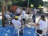 Idosos da Casa Lar de Coxim participaram de piquenique na Praça do Flutuante. Foto: Divulgação