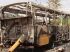 Ônibus utilizados no transporte de estudantes foram destruídos em incêndio; polícia investiga. Foto: Prefeitura de Juti