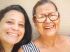 Glenda e a mãe Lucy Melo. Foto: Rede social 