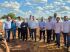 Visita das autoridades no local onde está sendo construído o CER. Foto: Valdeir Simão/Diário X