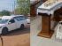 Fila de carros acompanha cortejo de pai, filhas e cachorrinha mortos em MS. Foto: Reprodução