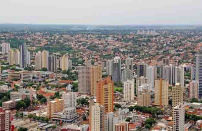 Vista aérea de Campo Grande
