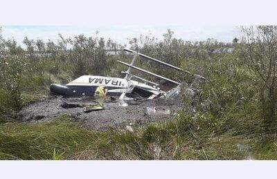 Helicóptero encontrado destroçado no Pantanal 