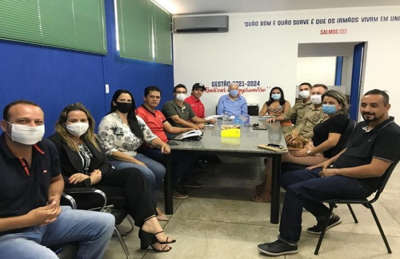 Prefeito e vereadores debatem instalação do Corpo de Bombeiros em Rio Verde
