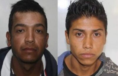 Os irmãos Edson (à esquerda) e Oscar, mortos em confronto com policiais, ontem em Ponta Porã  