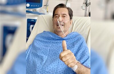 Maguito Vilela aparece sorrindo em foto e tem 'melhoras significativas' em tratamento contra Covid-19 Goiás 