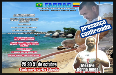 1° Festival Internacional de Capoeira da Costa do Caribe