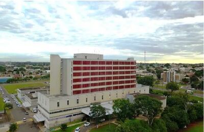 Sede do Hospital Regional em Campo Grande. 