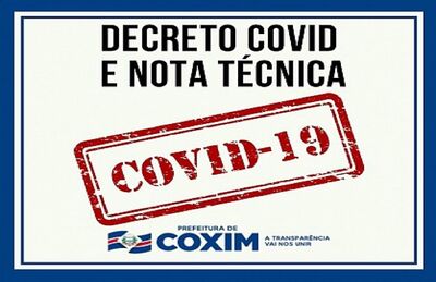  Depois de ouvir a população, prefeito publica Decreto e Nota Técnica com normas e protocolos para conter o avanço da Covid-19 em Coxim