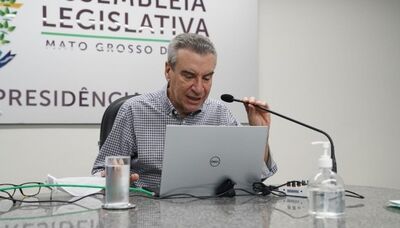 Deputado estadual e presidente da ALEMS, Paulo Corrêa. 