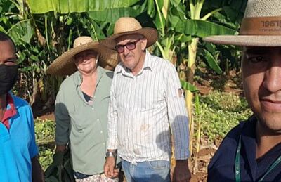 Agraer e Prefeitura de Coxim visitam assentamento de crédito fundiário