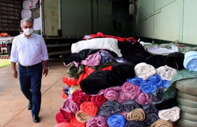 Desde que assumiu o governo do Estado, Reinaldo Azambuja (PSDB) realiza entrega de cobertores de forma anual 