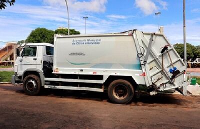 Prefeitura de Coxim comunica mudança no horário da coleta de lixo