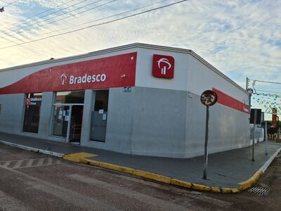 Banco Bradesco em Coxim. 