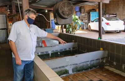 Vendedor de iscas há mais de 30 anos, empresário lamenta a proibição do comércio das mihocuçus
