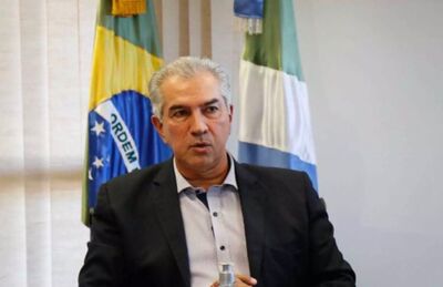 Governador Reinaldo Azambuja (PSDB). 