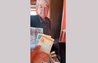 Idoso foi ressarcido por empresa que criou nota de R$ 420.