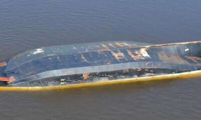 Barco virou e dois se afogam no Rio Paraguai - Crédito: Reprodução Marinha do Brasil.