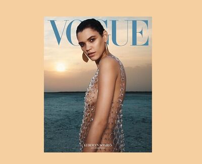 Top model de MS é capa de uma das revistas mais conceituadas da moda.