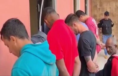 Seis foram presos durante operação nesta segunda-feira