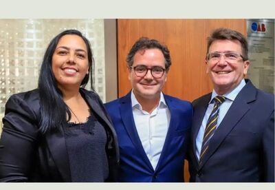 Valéria Ferreira, Bitto Pereira e Rafael Garcia. 