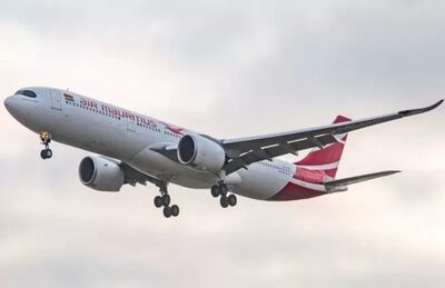 Bebê foi encontrado em inspeção de avião da Air Mauritius 