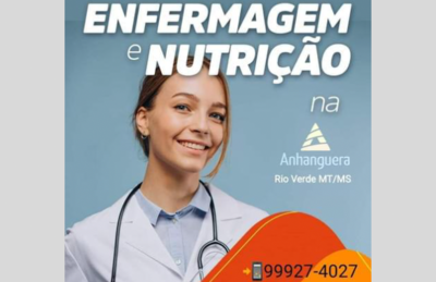 Anhanguera-Uniderp autoriza curso de Agronomia, Nutrição e Enfermagem em Rio Verde.