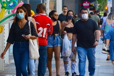 Autoridades em Saúde da Capital ainda não discutiram sobre a desobrigação do uso de máscaras.