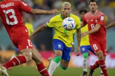 Jogo entre Brasil e Suíça 