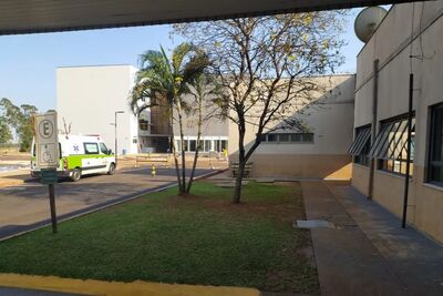 Bebê está internada no Hospital Universitário de Dourados (MS).  Foto: Hospital Universitário de Dourados/Divulgação