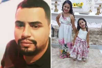 Ramon de Souza Pereira é suspeito de matar filhas de 4 e 8 anos, em Santo Antônio de Goiás.