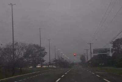 Domingo amanhece garoando e previsão é de frio e mais chuva - Cidades -  Campo Grande News