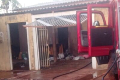 Casa de idoso de 84 anos incendiada no Parque do Lageado