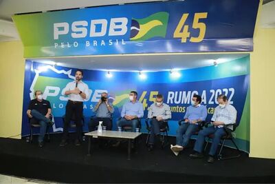 Último encontro entre os tucanos no diretório regional do PSDB ocorreu em meio ao período da pandemia de covid-19.